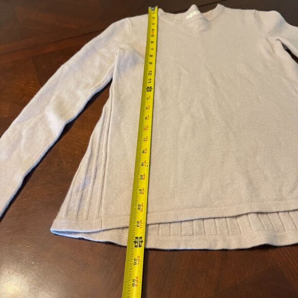 St. Tropez West Womens 100% 2-Ply Cashmere Sweater Size S Light Pink - Picture 3 of 10